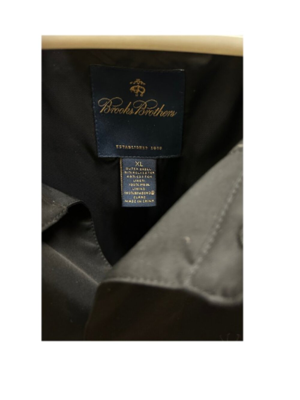 Ben Silver Trench Coat- XL - Picture 4 of 4